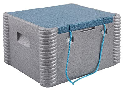 ISCBAFYX Folding Cooler Box Styrofoam Box For Food & Drinks 65L Insulated Box Warm Box Cooler Box Styrofoam Box Chill Insulated Carton