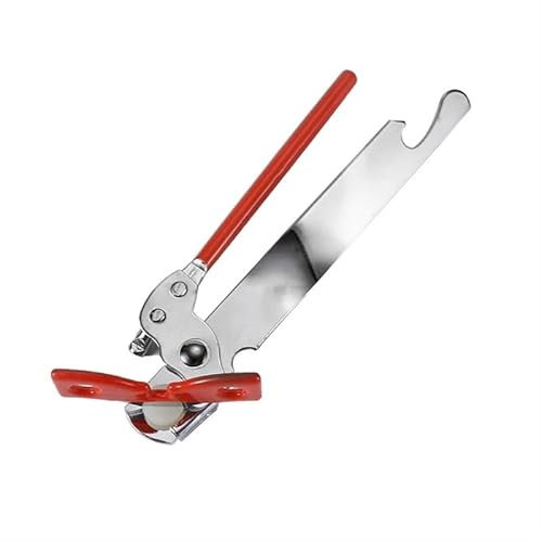 Abrelatas sin esfuerzo: rápido y sencillo for el hogar y el exterior, perfecto for viajes de campamento(Red)