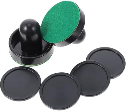Yardwe 2sätze Air Hockey Pucks Aus Kunststoff Für Mini Air Hockey Tisch Ersatz Zubehör Für Familie