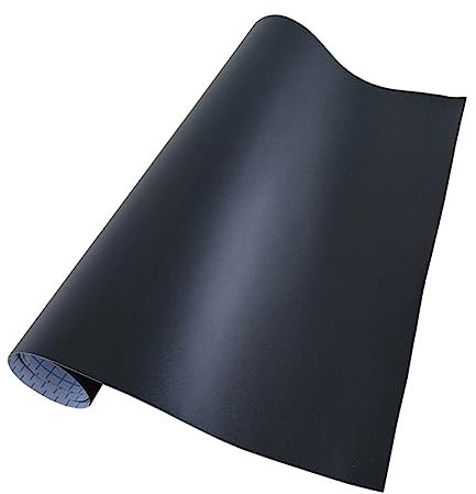 WOONEKY DIY Thickened Removable PVC Chalkboard Sticker 45x200cm Black Blackboard Wall Decal for Home Classroom Office Drawing and Writing