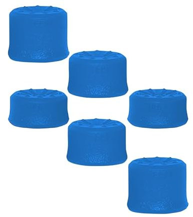 6PCS Jeu de poignées de Pouce Capuchon de Manette Capuchons de Stick Analogique pour PS5 Pro/PS5 Slim/PS5,Couverture de Pouce de Jeu de Gamepad (Bleu)
