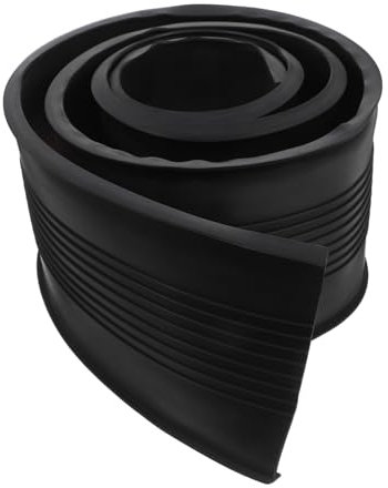 VILLCASE Joint Étanchéité Pour Porte De Garage Bande De Seuil De Caoutchouc Coupe-froid De Bas De Porte Joint De Remplacement Facile à Installer