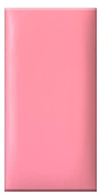 Modernes 3D-Wandpaneel – gepolstertes Kopfteil, 30 mm dick, rechteckiges Wandkissen für stilvolle Wohnkultur, 6 Stück, rosa Polstermöbelakzent
