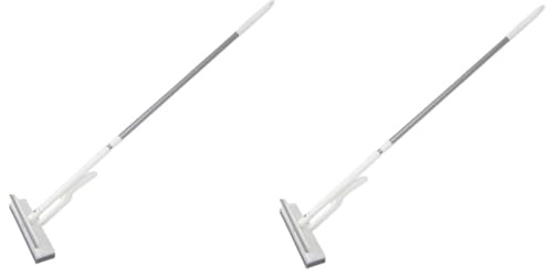 HAMPPLIES 2 Piezas Trapeador Pequeño para Mini Esponja con Autoescurrido Fregona de Limpieza para Pisos y Ventanas Durable y Fácil de Usar para Reducidos