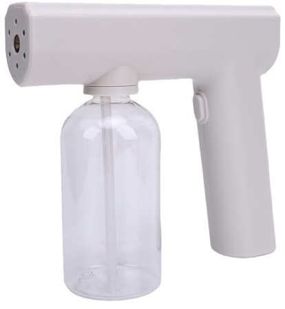 Pongnas Cordless Mist Sprayer Handheld Electric Atomizer Sprayer 250 Ml Portable Fogger Machine With High Performance Munstycke för Home Car Office Hair Care (Vit)
