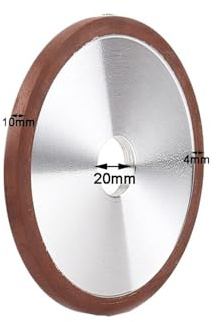 Disque De Meulage Parallèle Diamanté 100 Mm, En Carbure Tungstène Et Acier, Outils Abrasifs, Trou 20, Grain 150#(100x10mm)