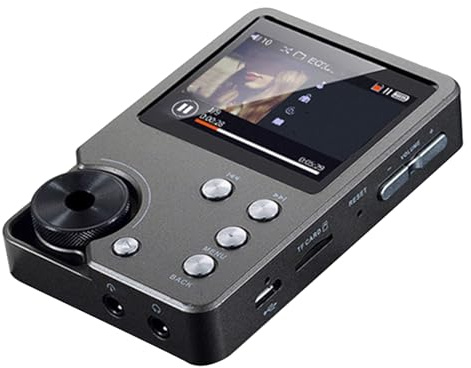 Generic Lettore MP3 HiFi, Lettore Musicale Lossless Professionale con 5.3, Display HD da 2,0 Pollici, Memoria Integrata da 64 GB, Supporta Archiviazione Espandibile