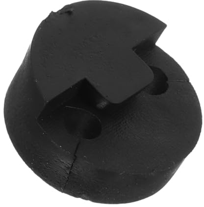 ULTNICE Violinen Dämpfer Gummi Geige Mute Violine Teile (B26 / Schwarz)