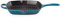 Le Creuset Bistecchiera Skillet quadrata Evolution in ghisa vetrificata, 26 cm, Deep Teal, 20183266420422