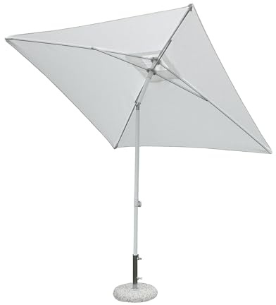 milani home SERTUM - ombrellone da giardino palo centrale 2 x 2