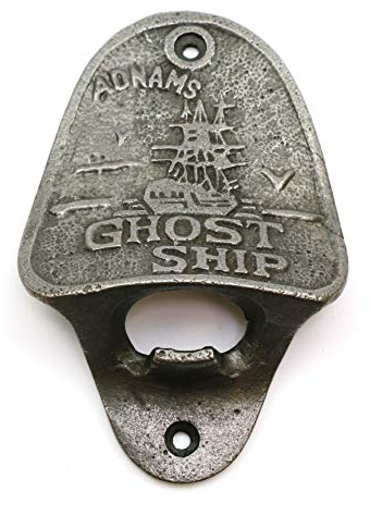Adnams Ghost Ship Wall Mounted Bottle Opener (Approx 115mm x 75mm)