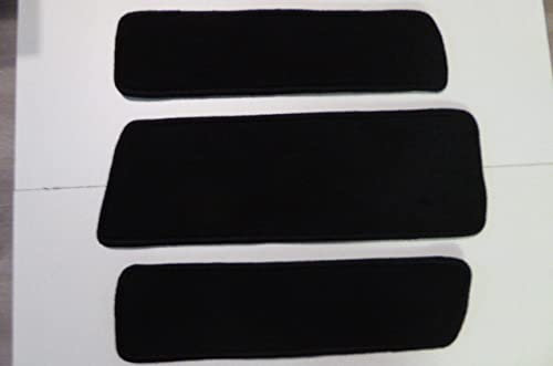 autix Teppiche Einstieg Trittstufen Einstiegsteppiche Trittstufenteppich 3 teilig passend für Renault Trafic 3. Generation ab 2014