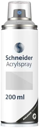 Schneider Paint-It 030 Supreme DIY Acrilico Vernice Spray 200 ml, Universale Grigio