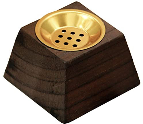 FOMIYES Holz Räucherstäbchenhalter Räuchergefäß Für Schreibtisch Vintage Dekoration Räuchergefäß Ständer Räucherstäbchenhalter Ornament Zimmerdeko