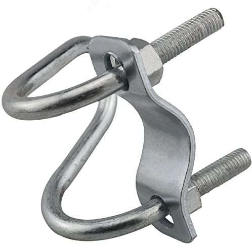 YHXiXi 1 inch Vertical Cross-Connector Vertical Pipe Clip Crossover Clamps Tube Buckle Steel Pipe Connector Fixator
