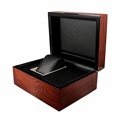 BONOOL Uhrenbox, klein, 1 Herren-Leder-Display, Schmucketui, Organizer, Halter, Organizer, Vitrine