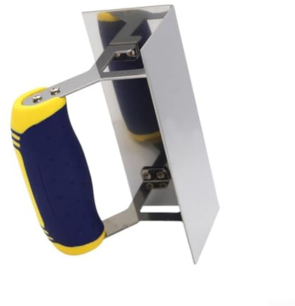 Getdoublerich Edging Trowels, Stainless Steel Concrete Hand Edger Groover Tools Set Plaster Cement Finishing(c)