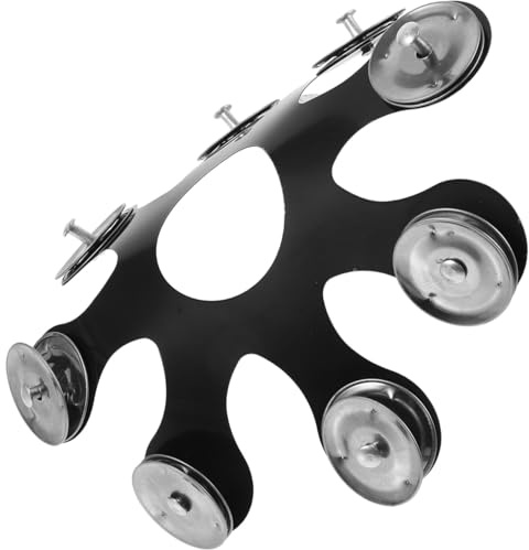 Hi Hat Glocke für Schlagzeug, Beckenglocke mit Verbessertem Rhythmus | Pet und Edelstahl, Stilvolle Optik für Popularmusik, Hi Hat Zubehör, Musikalischer Ausdruck