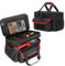Rexmica Double-Layer Air Pump Compressor Carrying Case Compatible with Milwaukee M18 Inflator 2848-20, Portable Tyre Inflator Storage Bag Fit for Milwaukee M18 Inflator, Hand Tools, Battery, Charger