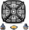 GCQ Air Fryer Grill Pan for Ninja Crispi Portable 3.8L 4 in1 FN101UKGY Air Fryer, Replacement Air Fryer Crisper Plate Grill Plate Tray Accessories with Rubber Bumpers, Dishwasher Safe