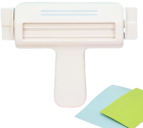 Herramienta crimpadora de papel manual | Rodillo ondulado fácil de usar para asignar tarjetas de proyecto de papel o material de embalaje