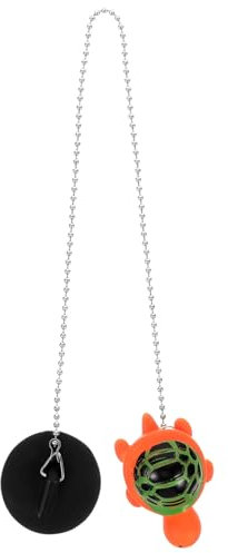 GALPADA per da Bagno Gomma con Catena Stopper per Drenaggio Compatibile con Vasche e Lavelli Facile da e Riutilizzabile Materiale Resistente e Pratico e Hotel