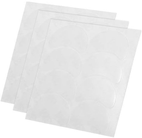 Toyvian Almohadillas de Silicona para Boquilla de Flauta, Cojines Transparentes en Forma de Luna 0,4 Mm, Paquete de 3 Piezas, Accesorios para Saxofón y Clarinete, Ideales para Músicos