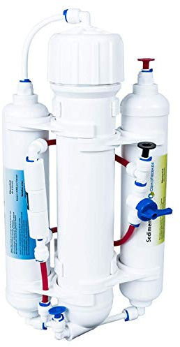 OsmoFresh Osmoseanlage Smartline Basic 125 GPD | Umkehrosmose Wasserfilter bis zu 475L Tagesleistung | Direct Flow Frischwasser - kein Tank erforderlich | Aquaristik | Meerwasseraquaristik