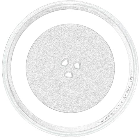 12.75 Microwave Glass Turntable Fit for GE, LG, Kenmore, Sears Microwave Glass Tray, 12 3/4 inch Microwave Glass Plate Replace WB49X10129 1B71961F 1B71961H 507049 WB49X10074 3390W1A027A by Beaquicy