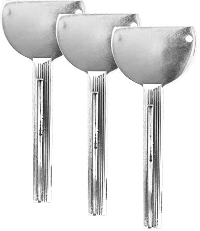Jagowa 3pcs Extruder Stainless Steel Extruder Semi-Circular Extruder Paste Extruder Squeeze Toothpaste Easily Turned