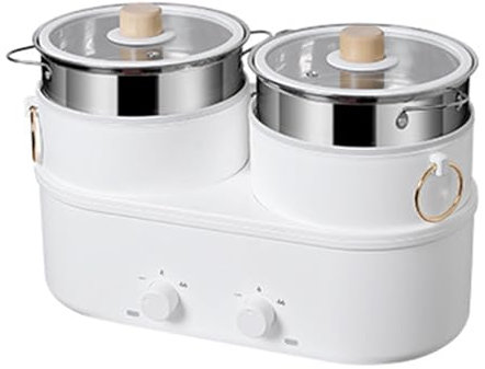 Marmite électrique, marmite électrique multifonctionnelle de grande capacité pour la maison, cuisinière électrique pour étudiants en dortoir, petite marmite électrique,B