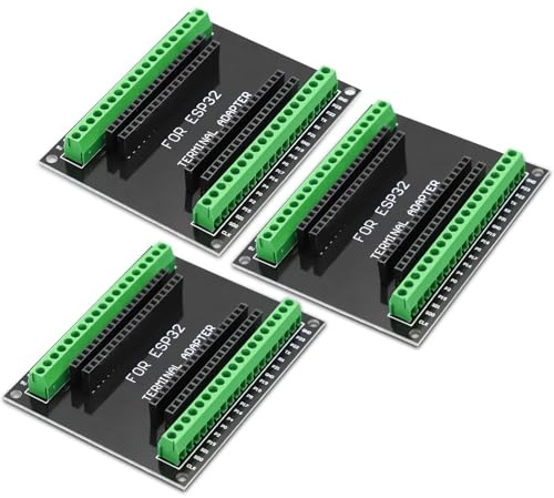 ESP32 - Tarjeta de expansión GPIO 1 en 2 de 38 pines para microcontrolador ESP WROOM 32 (3 unidades)