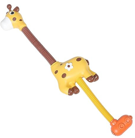 POPETPOP Douchette Électrique Giraffe pour Bébés de Bain Arroseur pour Tout Petits Détente Lors de Bain sans Piles