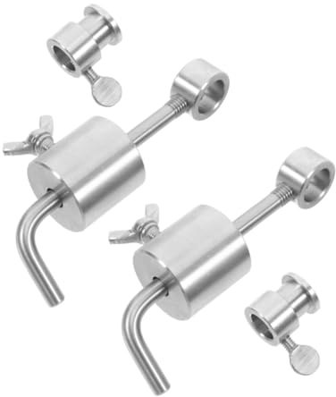 Kisangel 2 Piezas Peso Contrapeso para Barbacoa Acero Inoxidable Accesorios para Equilibrar Brochetas y Parrilla para Reuniones al Aire