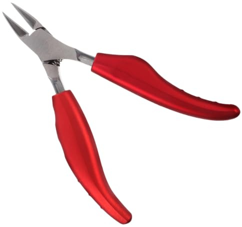 Gogogmee Cortaúñas Grande Profesional de Acero Inoxidable con Mango Antideslizante Diseño Curvado para Uñas Gruesas y Encarnadas Uso Cómodo para Pies y Manos
