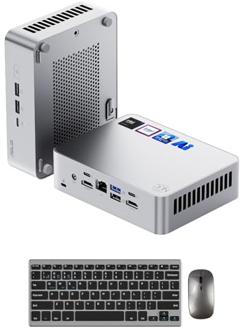 ASUS NUC 15 Pro+ Mini Desktop PC, Intel Series 2 Core Ultra 7 255H, 32GB DDR5 RAM, 2TB PCIe SSD, Win 11 Pro, Intel Arc 140T GPU, Thunderbolt 4, WiFi 7, BT 5.4 for Virtualization & Creative Work
