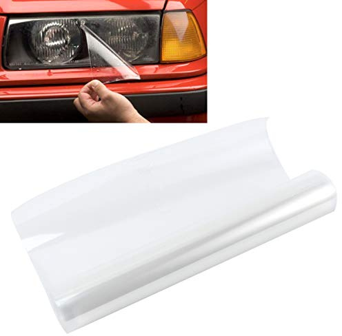 WINOMO Auto Scheinwerfer Folie Auto Lampen Folie Wasserdicht Transparent