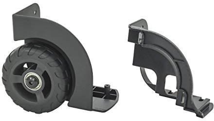 VAUDE Trolley Wheel (25/35/65/80/90), black, Einheitsgröße