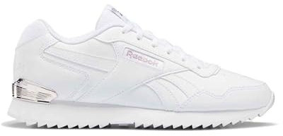 Reebok Damen Glide Ripple Clip Sneaker,Ftwwht Ftwwht Rosgol,38.5 EU
