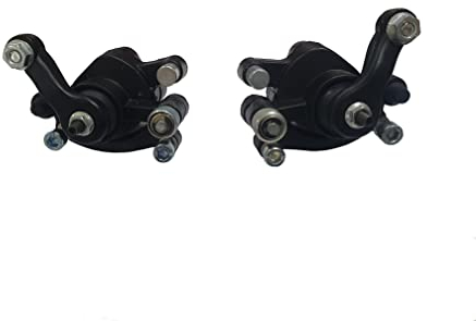 KEN ROD Pinza de Freno de Disco Delantero y Trasero, para minimoto, vehículo electrico, Patinete eléctrico, Moto de Cross Infantil de 2 Tiempos y 47 CC, 49 CC (Pack 2)
