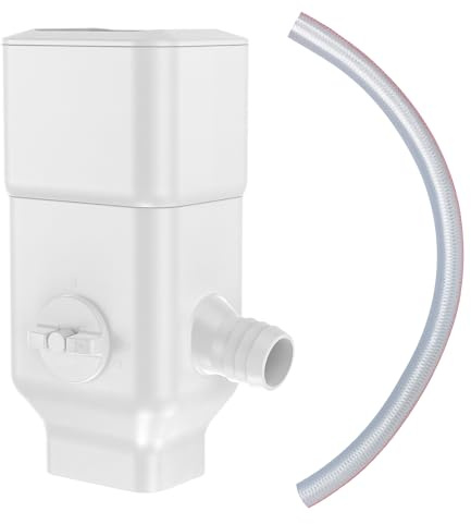 Downspout Diverter, Rainwater Diverter Fits for 3x4 Oversize Downspout and 2x3 Downspout, Rainwater Collection System with Adjustable Valve, Diverts Water into Rain Barrel, 4ft. Hose