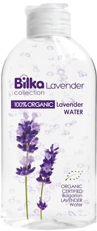 Bilka Collection Ansiktsvatten lavendel & hyaluron – 100 % ekologiskt lavendelvatten med eterisk olja, lugnande och fuktgivande, 200 ml