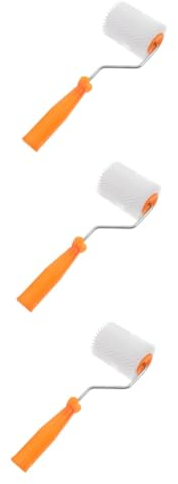 Gadpiparty 3stücke Selbstnivellierender Spiked Defoaming Roller Effektives Entlüften Von Luftblasen Bei Epoxidharz-bodenbelägen Robuster Nail Roller Für Professionelles Finish