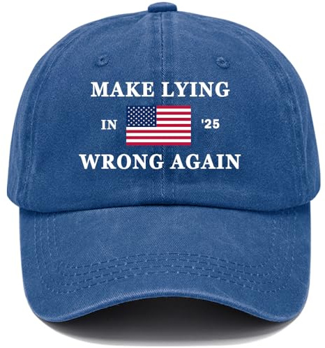 Casquette Make Lying Wrong Again MLWA Make Lying Wrong Again, Bleu (CH-Sapphire Blue), 53