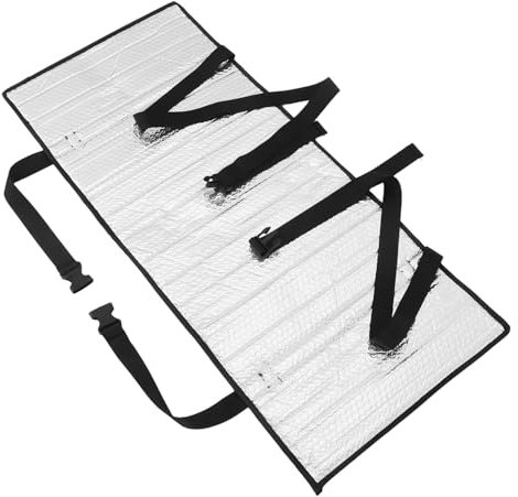 Mipcase Housse Dimensions 85x40cm pour Climatiseur en Film D'aluminium pour Climatiseur Extérieur Protection Solaire et Pare-soleil 0,5mm Épaisseur pour Extérieur