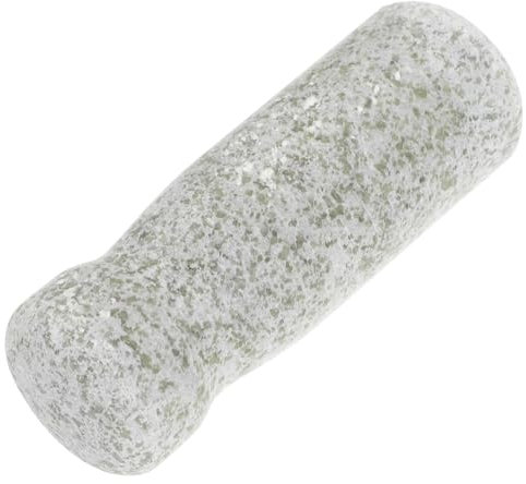 MAGICLULU Pestello in Pietra per Mortaio, Macina Aglio e Spezie, Testa Tonda, Manico Rotondo, Uso in Cucina per Medicina Cinese Colore Casuale