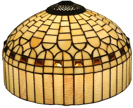 Sostituzione del paralume in vetro colorato iuoklu12 tonalità in vetro colorato di vetro solo da 1-5/8 pollici apertura di installazione per lampada da tavolo lampada a pavimento arcuata lampada a