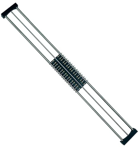 50cm 1/87 Scale Train Track Bearing With 8 Rollers For Model Railway Setups And Display Railway Track With Wire Section