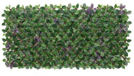 LOLAhome Celosía Extensible con seto Artificial Premium Laurel de 2x1 m | Realista y Natural, Alta Ocultación, Tratamiento UV, No inflamable, Transpirable | para Jardín, Balcón, Terraza o Piscina