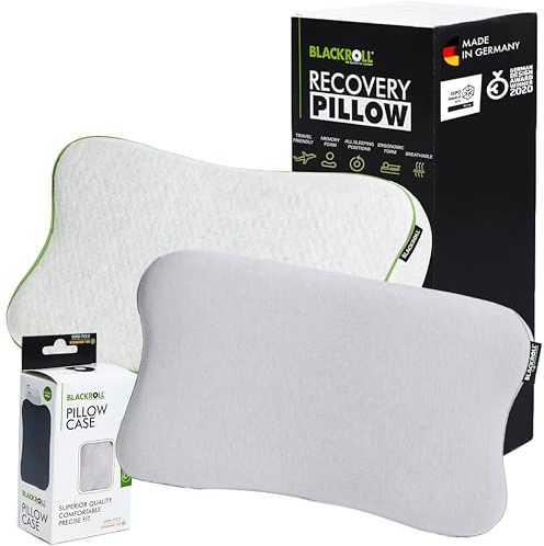 BLACKROLL® RECOVERY PILLOW - Cuscino ortopedico HWS (cuscino poggiatesta) in viscosa, in memory foam. Made in Germany